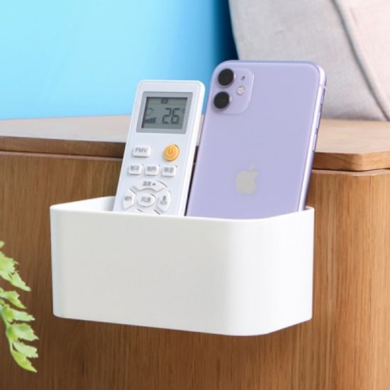 [ABC생활] 화이트 심플 다용도 수납선반 거치 정리함