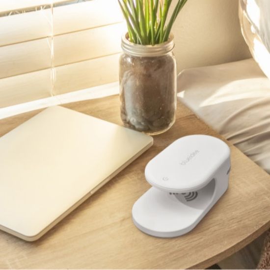 [블루아이디] 고속 무선 충전기 다용도 UV 살균기 