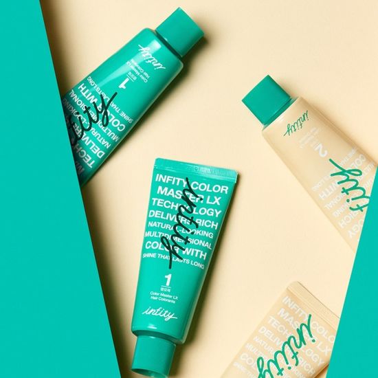 인피티 컬러 마스터 염색 새치커버 순한 염색약12세트