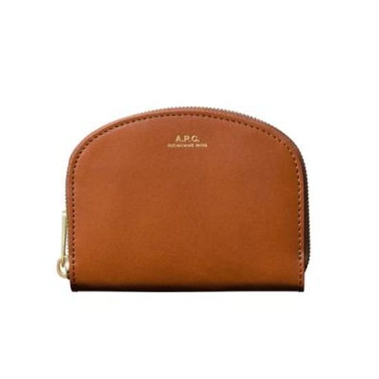 아페쎄 APC 컴팩트 데미룬 지퍼 반지갑 CAD NOISETTE