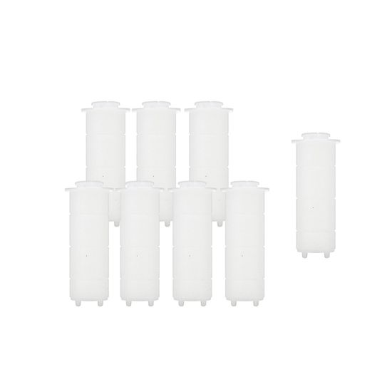 욕실의여왕 밀키 여행용 녹물제거 샤워기 필터 7+1개