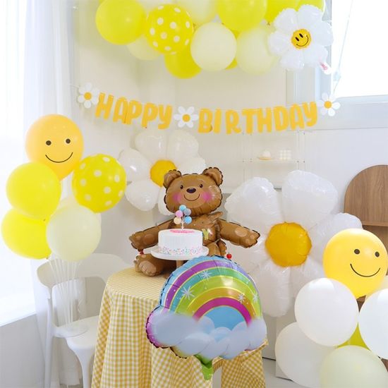 생일파티용품 생일가랜드 데이지