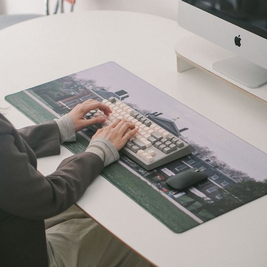 [오니프] 특대형 포토 데스크매트 장패드/런던