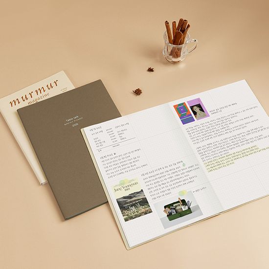 (2025 날짜형) 먼슬리 플래너 2025 A4_월간 다이어리