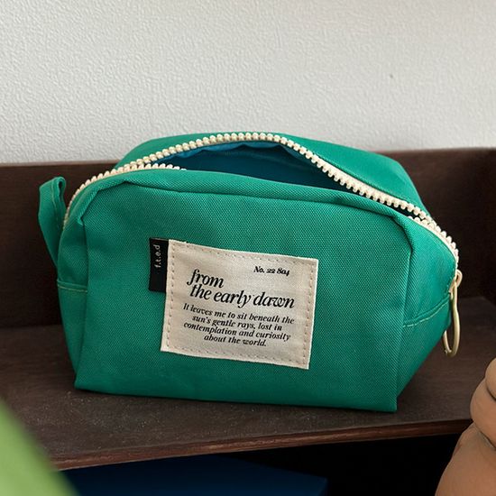 [프롬디얼리던] 라이트 사각 미니 파우치