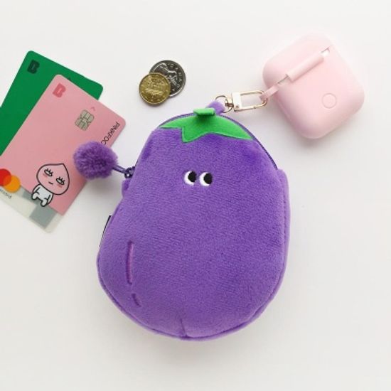 핑크풋 가지 동전지갑