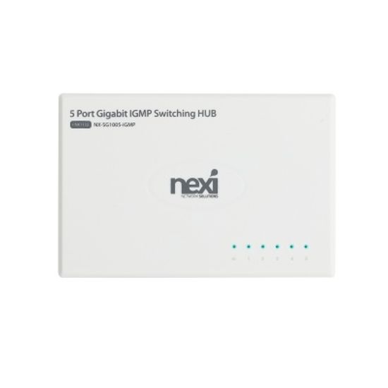 (NEXI) 넥시 5포트 기가비트 IGMP 스위칭허브 NX1133