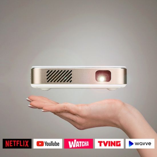 제우스 A300N 빔프로젝터 미니빔 가정용 캠핑용 4k