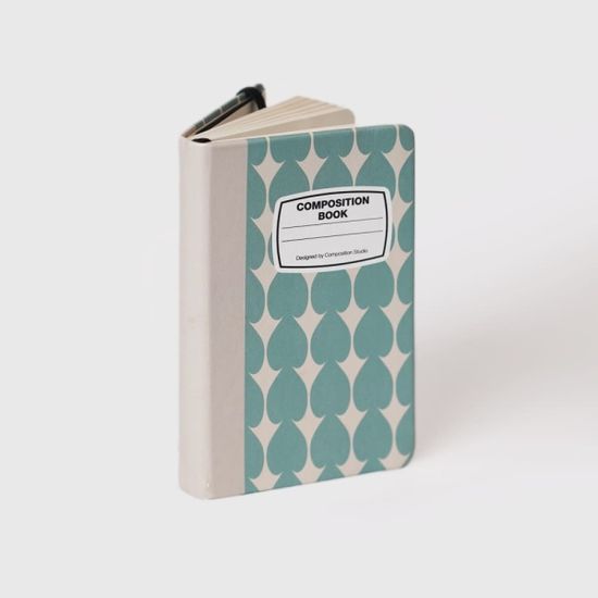 컴포지션 북 A6 스페이드 만년필 필사노트