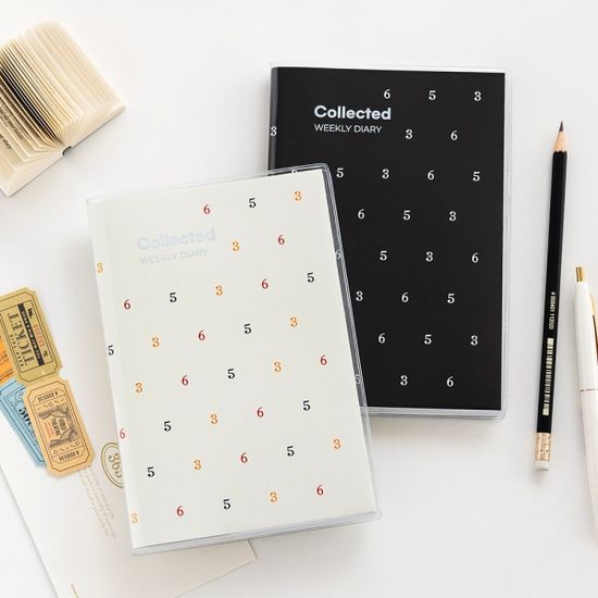 Romane 콜렉티드 PVC 다이어리_위클리 만년형