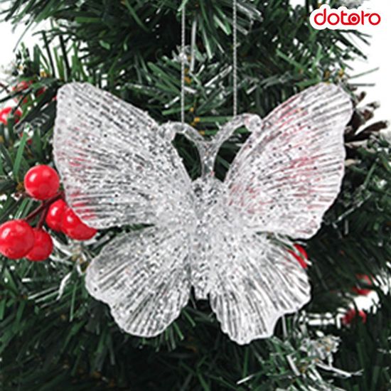 [도토로] (무배)크리스탈 투명 트리 오너먼트 set 20