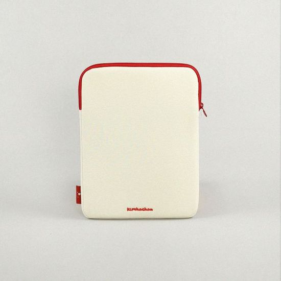 푸피패턴 아이패드 파우치_아이보리 (11인치) 