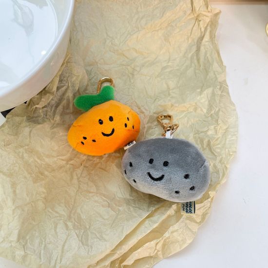 무념무상 돌멩이 인형 키링 열쇠고리 백참 가꾸 참