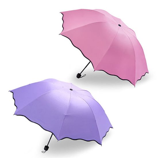 접이식 플라워 암막 방수 여성 수동 양우산 P0000NUM