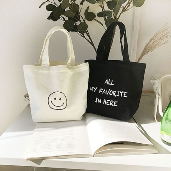 스마일 미니 에코백(WBE3A84)