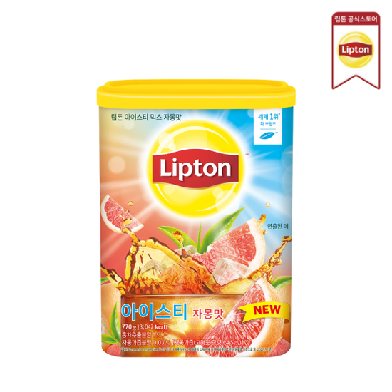 립톤 아이스티 자몽 맛 770g 1개