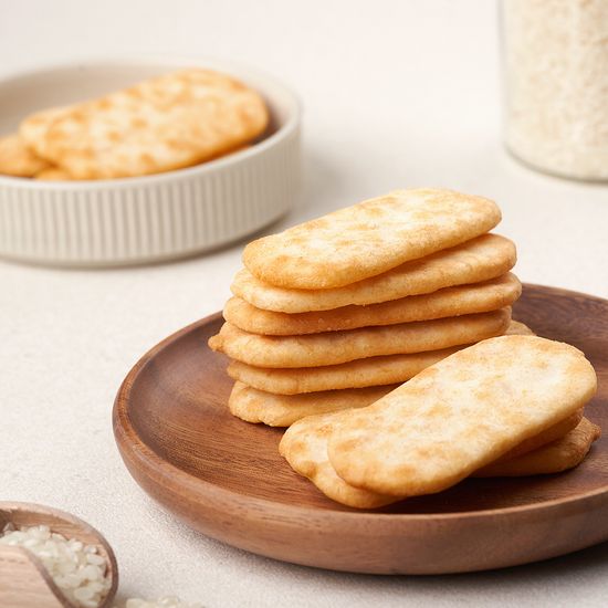 스낵24 구운쌀과자 고소한맛 100g 24봉 1박스