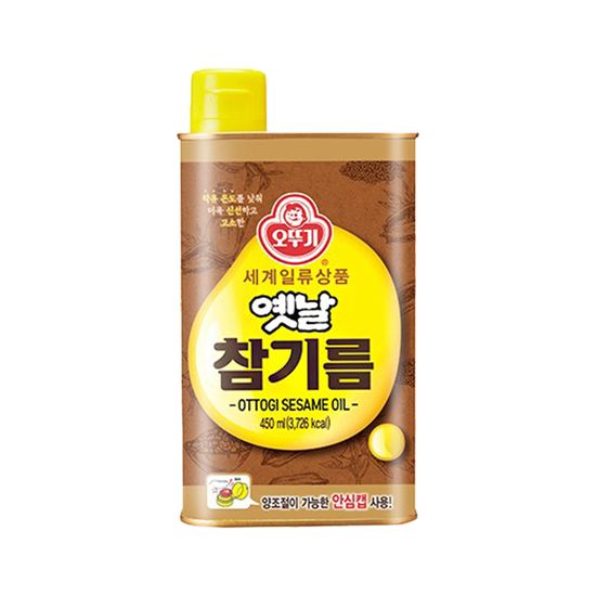 오뚜기 옛날 참기름 450ml