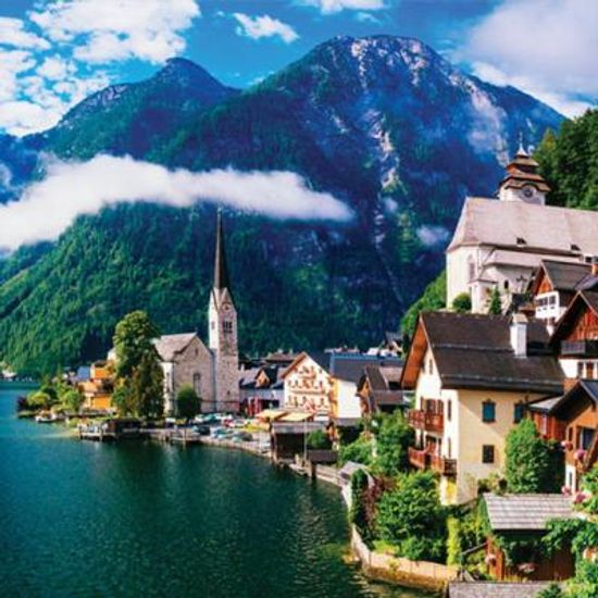 할슈타트 호숫가 [2000피스/직소퍼즐/PK2000-M3203]