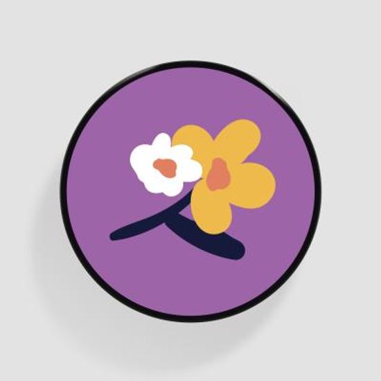 Tok 목련 노란송이 퍼플