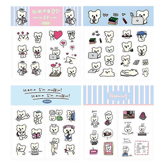 muffin (  ) sticker .ver1