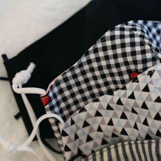 핸드메이드 마스크 필터교체형(필터 3장 포함)