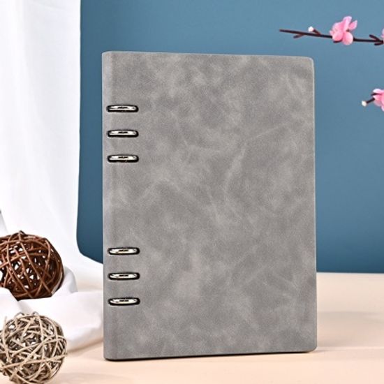 데일리 다이어리형 노트(A5) (그레이)일기장 유선노트