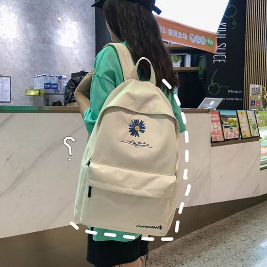 데이지 경량 여성 남성 백팩 학생 가방(WDC5962)