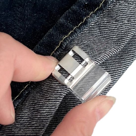 바지단 줄이기 밑단 고정 클립 바지 허리 줄이기