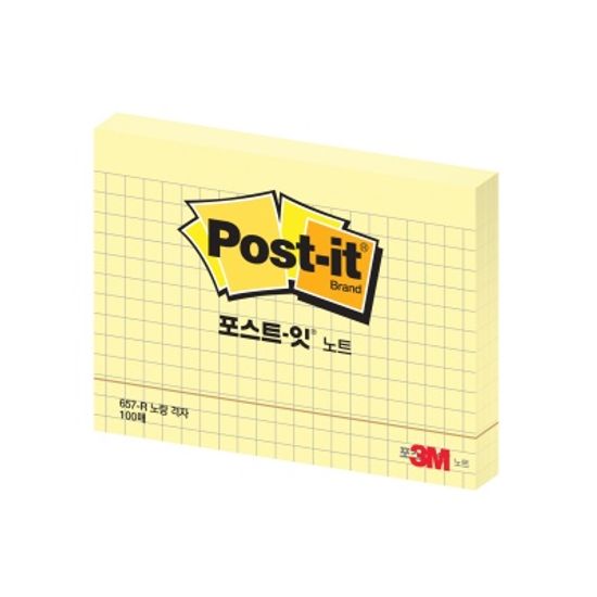 3M 포스트잇  657 라인/격자