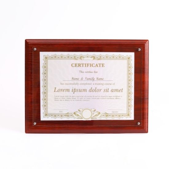 클래식 허가증 상장 액자 A4 수료 벽걸이 탁상액자