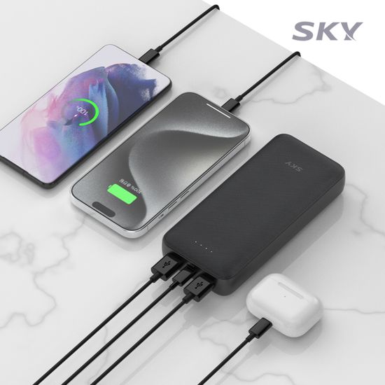 스카이 필 20W 고속 대용량 보조배터리 20000mAh S20