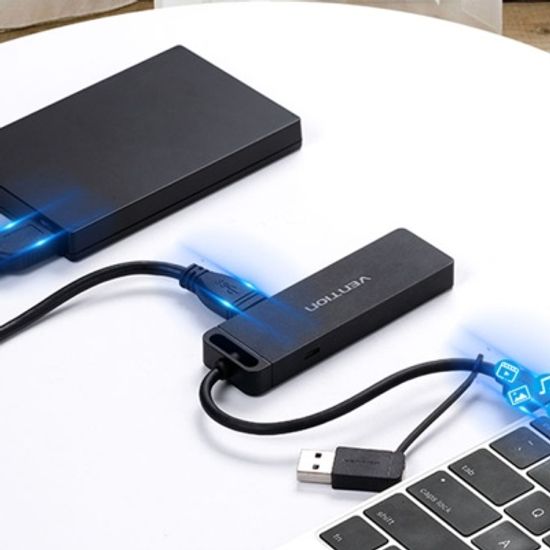 벤션 2in1 USB 3.1 Gen1 C타입 to USB3.0 멀티허브