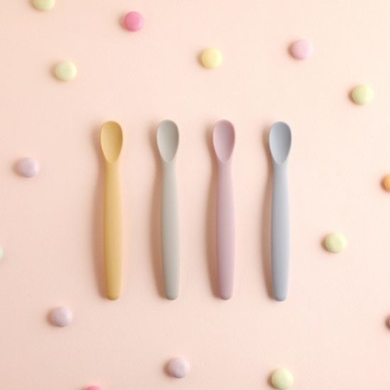 판테온B 실리콘 이유식 스푼 세트