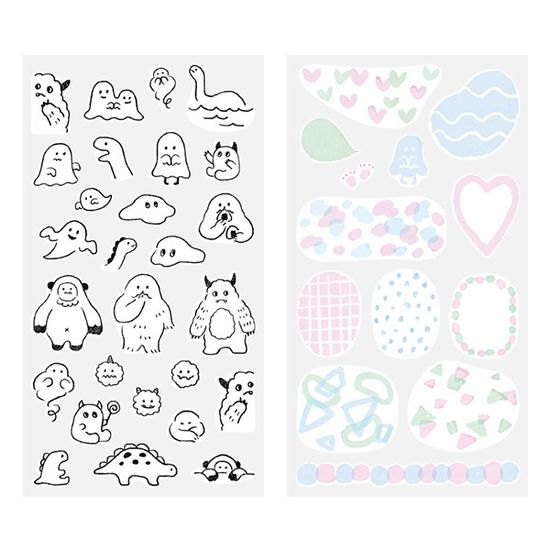 Diary Seal Two Sheets - Monster