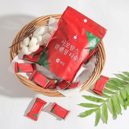 휴대용 압축수건 일회용 타올 매직 수건 코인 세면 클