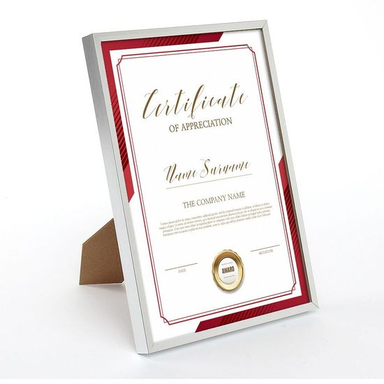 자격증 액자 증명서 프레임(WFHXT3Z)