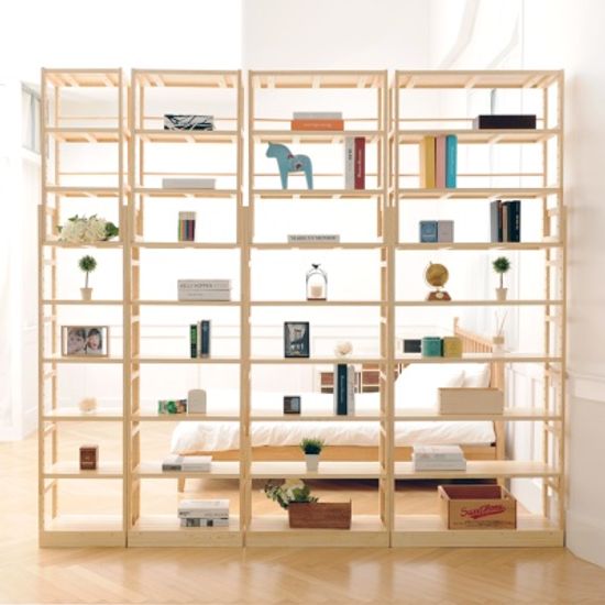 우드로하우스 원목서재장 BI-2700