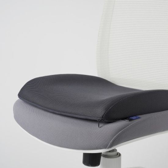 큐어백 인체공학 등받이쿠션 사무실 의자 허리방석