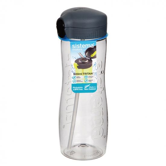 [시스테마]트리탄 퀵플립 스포츠물병 800ml (6color)