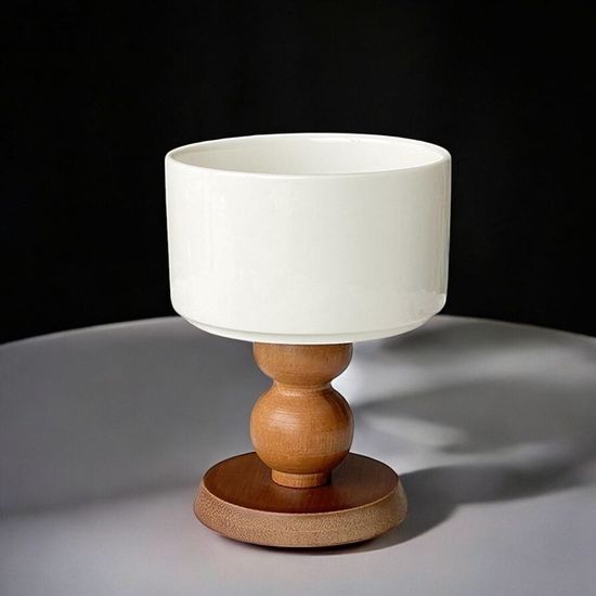 게더릭 스탠드 디저트 볼 (브라운) a(WFHS8OG)