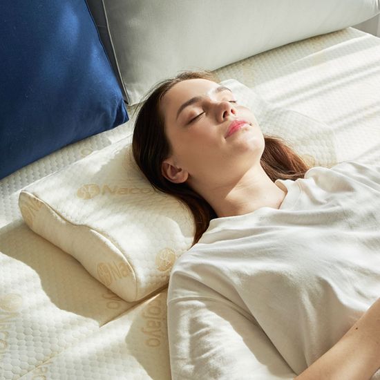 휴야 고분자 에어코일 경추 목 베개