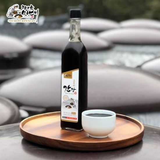 피아골미선씨 고로쇠간장 500ml (유리병)