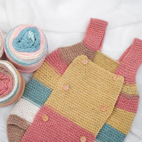 [대바늘 키트] 도로시 베이비 롬퍼