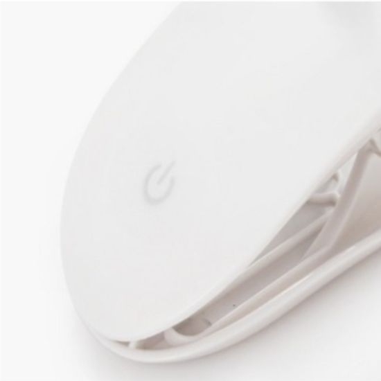 아이린 충전식 무선 집게형 LED 스탠드,화이트