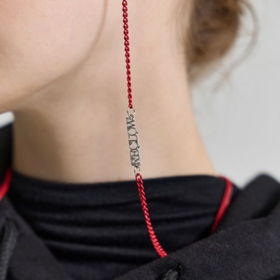 RECLOW FLAME SILVER CHAIN 안경체인