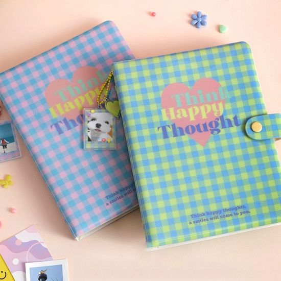 THT 체크 폴라로이드 바인더 (6공)