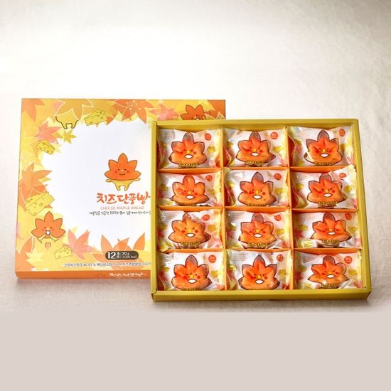 [과자의 성] 치즈단풍빵 7개/12개입 택1