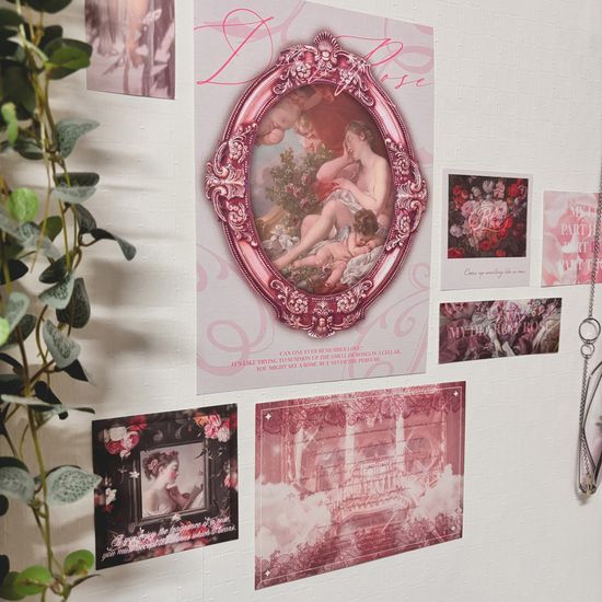 디어로즈 미니포스터 세트