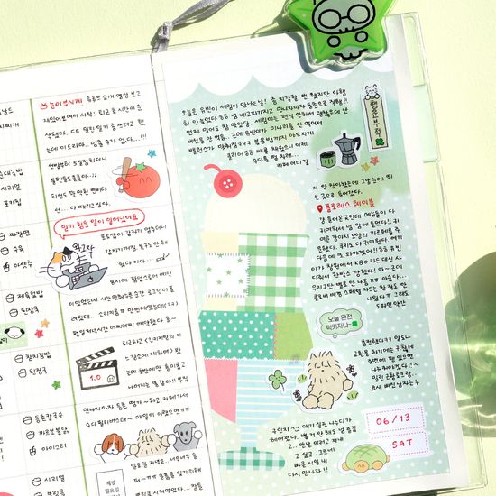 비온뒤 롱 모조지 스티커팩